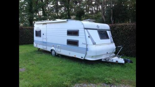 Hobby Prestige 720, Caravans en Kamperen, Caravans, Bedrijf, meer dan 6, Hobby, Luifel, Ophalen