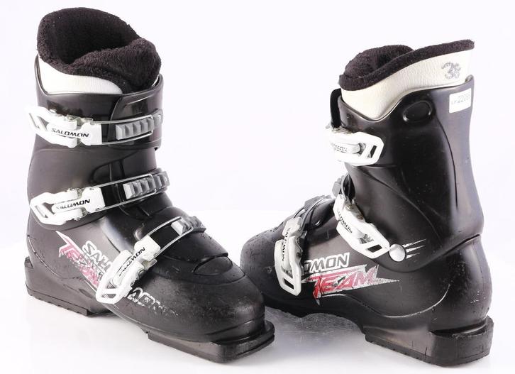 38 38,5 EU kinder skischoenen SALOMON T3, Sport en Fitness, Skiën en Langlaufen, Gebruikt, Schoenen, Ski, Salomon, Carve, Verzenden