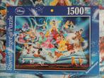 Puzzle 1500 pièces - Le livre magique des contes de Disney, Ophalen, Legpuzzel