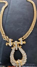 schakelketting met hanger, Ophalen of Verzenden, Nieuw, Overige materialen, Met edelsteen