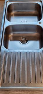 Dubbele spoelbak Franke, Ophalen