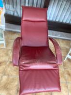 Design zetel met gebruiksporen., Huis en Inrichting, Fauteuils, Ophalen, Zo goed als nieuw