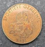 1985 Sportieve Gemeente BLOSO Vlaamse Gemeenschap, Ophalen of Verzenden, Brons