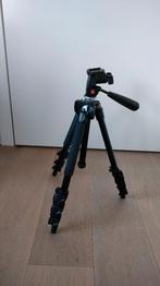 Statief Manfrotto, Audio, Tv en Foto, Fotografie | Statieven en Balhoofden, Ophalen, Driepoot, Zo goed als nieuw, 150 tot 175 cm