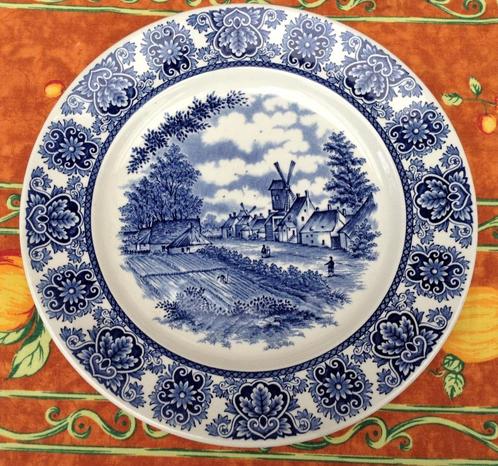 Assiette vintage Delftware Broadhurst Staffordshire Ironston, Antiquités & Art, Antiquités | Services (vaisselle) pièces, Enlèvement ou Envoi