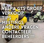 Vespa gts groep (meeting), Motos