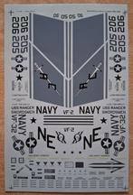 Speciaal stickervel en voor F-14A, 1/48, Overige merken, Nieuw, Ophalen of Verzenden, Groter dan 1:72