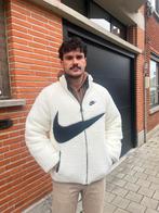 Nike dubbelzijdig donsjack met pluizige vacht, Kleding | Dames, Wit, Maat 46/48 (XL) of groter, Nike, Nieuw