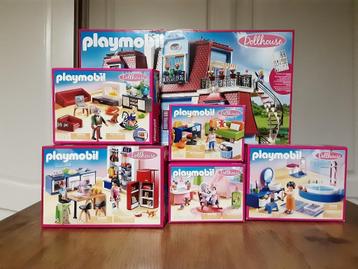 PLaymobil grand manoir et 5 ensembles d'ameublement : le top