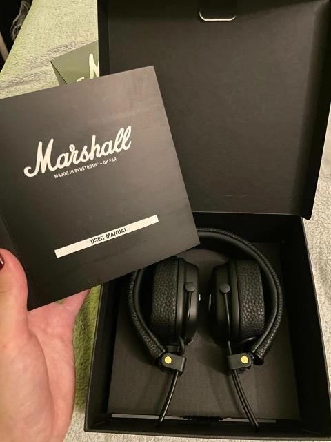 Marshall Major 3 draadloze Bluetooth-headset, Audio, Tv en Foto, Hoofdtelefoons, Nieuw, Overige merken, Draadloos, Bluetooth