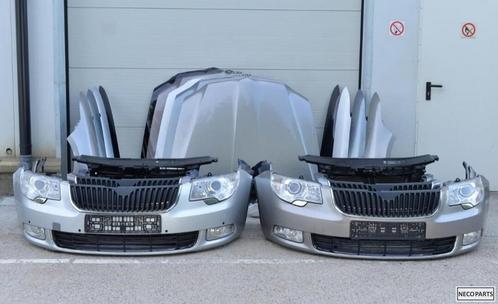 SKODA SUBERB II VOOORKOP VOORBUMPER VOORSCHERM MOTORKAP BUMP, Auto-onderdelen, Carrosserie, Achterklep, Skoda, Achter, Gebruikt