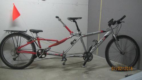 Tandam adapter Cyclemorph - MTB tot tandem omtoveren, Vélos & Vélomoteurs, Vélos | Tandems, Neuf, Enlèvement