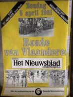 Wielerposter 1981 ronde van vlaanderen michel pollentier, Verzenden, Zo goed als nieuw