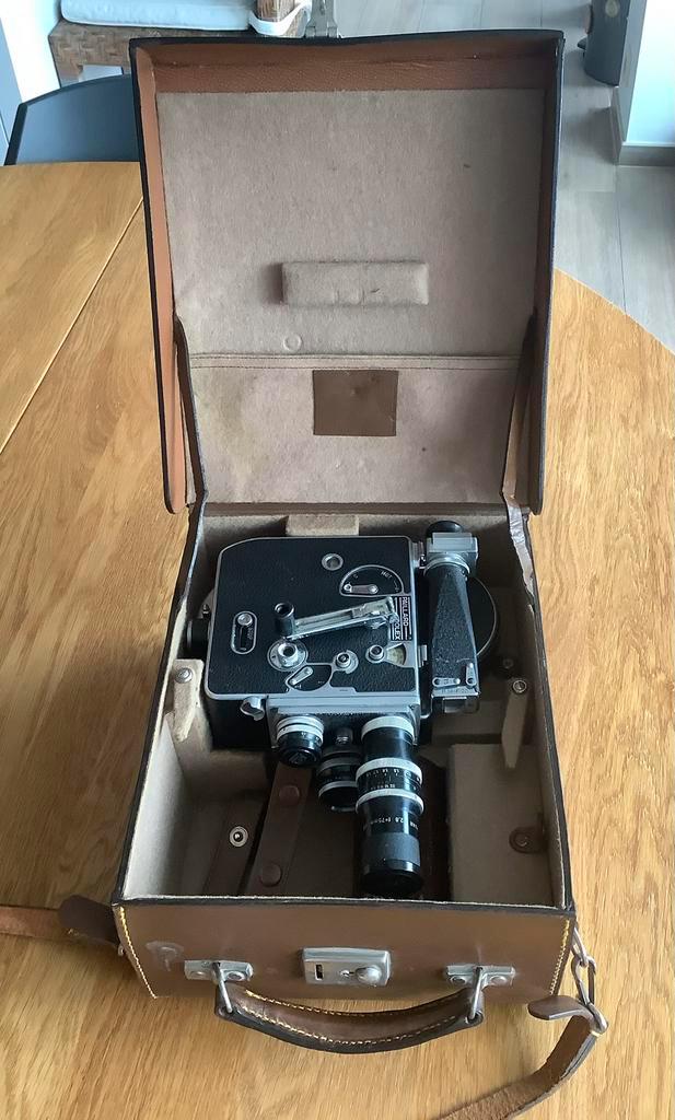 Camera Paillard Bolex H16, Verzamelen, Foto-apparatuur en Filmapparatuur, Filmcamera, 1940 tot 1960, Ophalen
