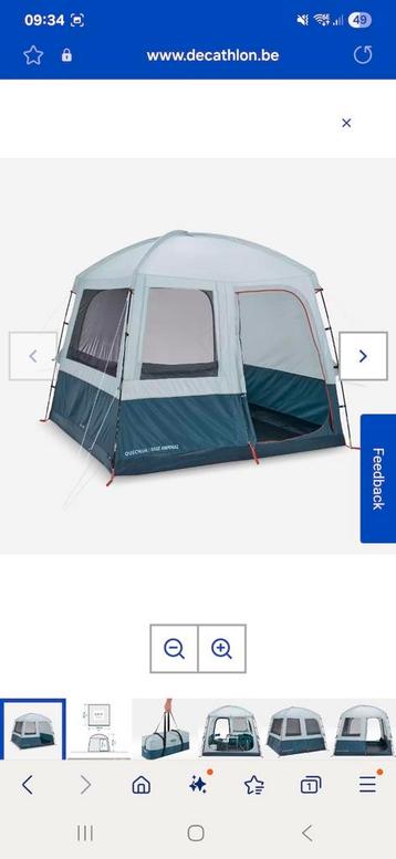 Tente séjour Quechua Arpenaz, Enlèvement, Comme neuf