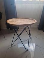 Gave bijzettafel, Huis en Inrichting, Tafels | Bijzettafels, Ophalen, Zo goed als nieuw, Hout