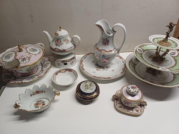 unieke collectie Limoges, Antiek en Kunst, Antiek | Porselein, Ophalen of Verzenden
