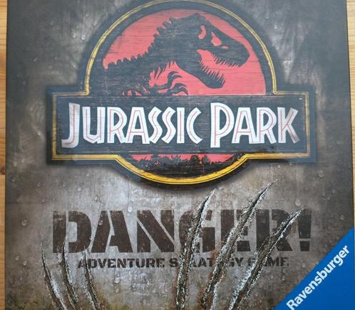 Jurassic Parc: Danger - Ravensburger, Hobby en Vrije tijd, Gezelschapsspellen | Bordspellen, Nieuw, Een of twee spelers, Drie of vier spelers