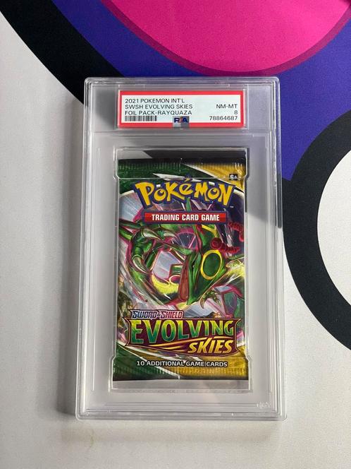 Booster Evolving Skies Rayquaza PSA 8, Hobby & Loisirs créatifs, Jeux de cartes à collectionner | Pokémon, Neuf, Booster, Enlèvement ou Envoi