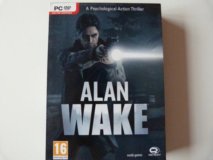 Alan Wake [PC], Games en Spelcomputers, Games | Pc, Zo goed als nieuw, Avontuur en Actie, 1 speler, Vanaf 16 jaar, Ophalen of Verzenden