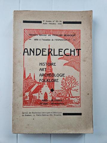 Anderlecht: geschiedenis - kunst - archeologie - folklore beschikbaar voor biedingen