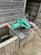 Hikoki afkort-doorslijpmachine 355mm, Doe-het-zelf en Bouw, Ophalen, Zo goed als nieuw, Afkortzaag
