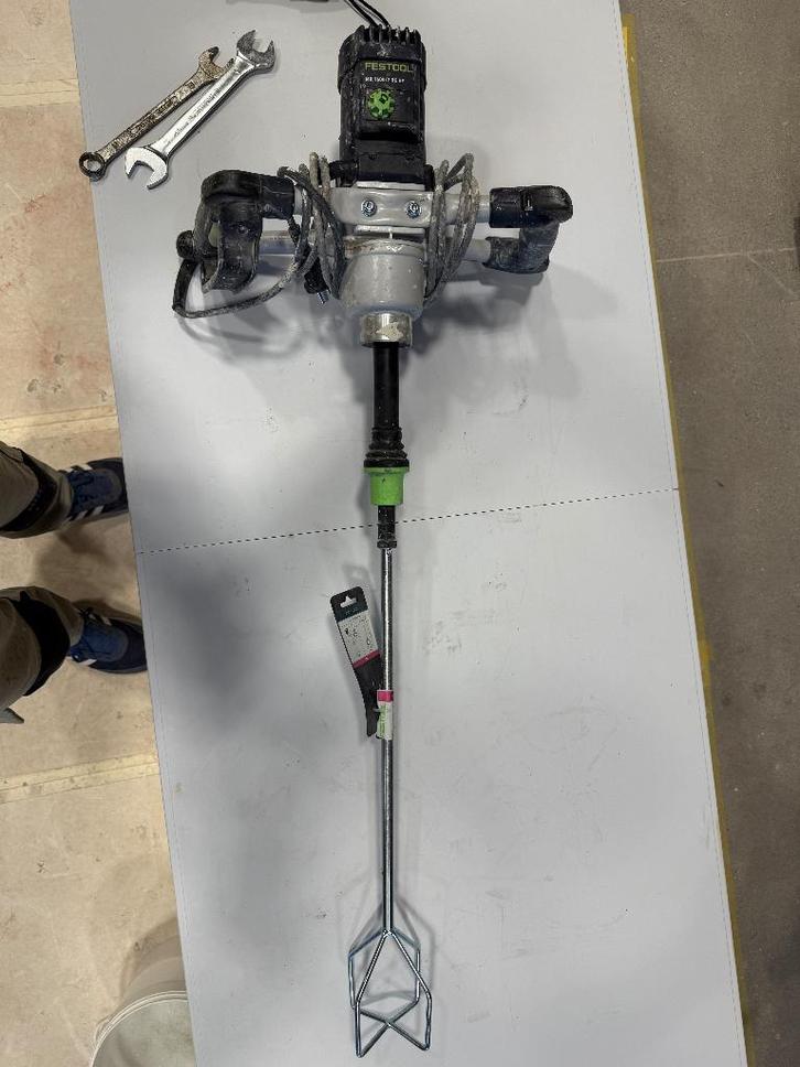 Festool MX 1600/2 RE EF mixer 1500W + mengstaaf (M14), Bricolage & Construction, Outillage | Autres Machines, Enlèvement