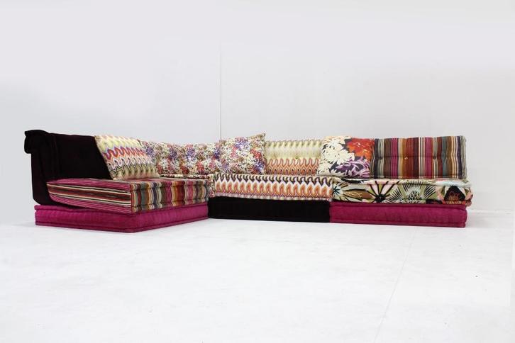 Roche Bobois Mah Jong sofa Missoni Hans Hopfer , set of 12, Antiek en Kunst, Curiosa en Brocante, Ophalen
