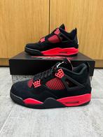 Jordan 4 Red Thunder, Kleding | Heren, Ophalen, Zwart, Nike, Nieuw