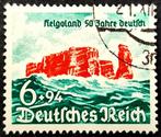 Deutsches Reich: Helgoland 50 Jahre Deutsch 1940, Timbres & Monnaies, Timbres | Europe | Allemagne, Enlèvement ou Envoi, Autres périodes