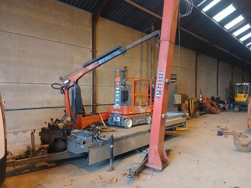 hapert met laadkraan, Auto diversen, Aanhangers en Bagagewagens, Gebruikt, Ophalen