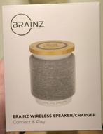 Brainz Wireless Speaker/Charger, Nieuw!, Overige merken, Overige typen, Nieuw, Ophalen of Verzenden