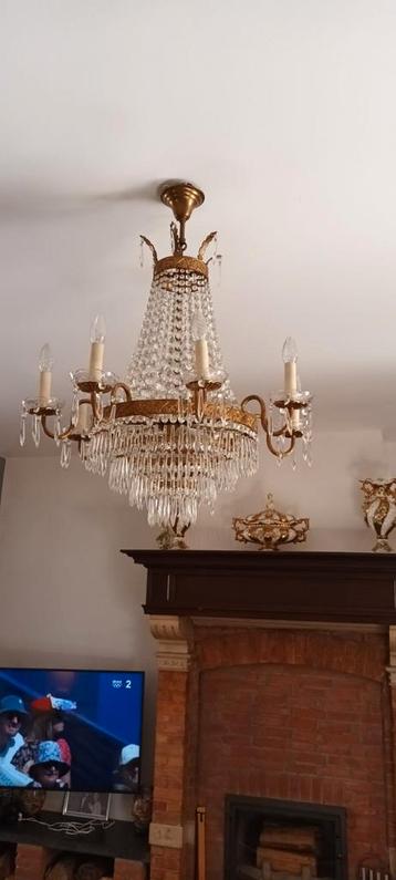 Lustre en crystal 