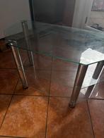 Tv of bijzettafel, Ophalen, Zo goed als nieuw, Overige vormen, Glas
