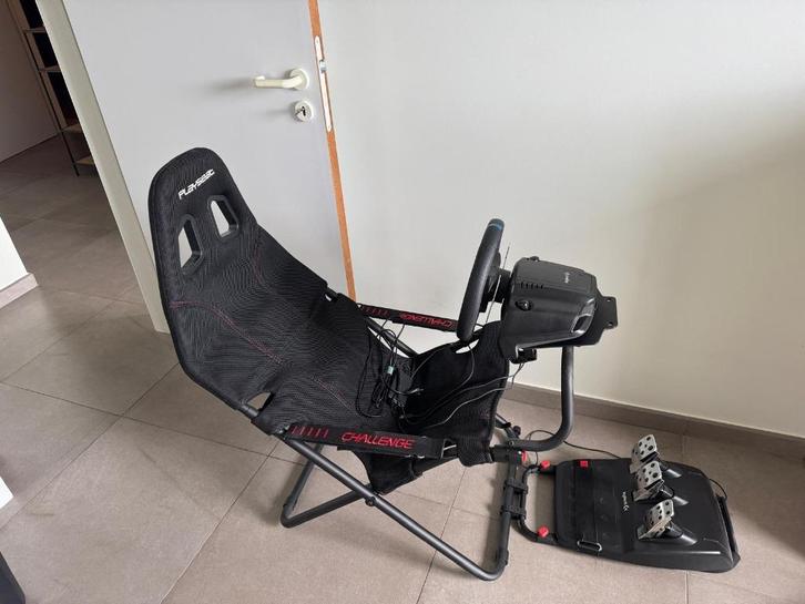 Playseat Challenge + Logitech G29 stuur&pedalen, Games en Spelcomputers, Spelcomputers | Sony Consoles | Accessoires, Zo goed als nieuw