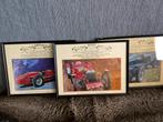 Oldtimers in kaders 40 CM op 30 cm, Ophalen of Verzenden, Gebruikt