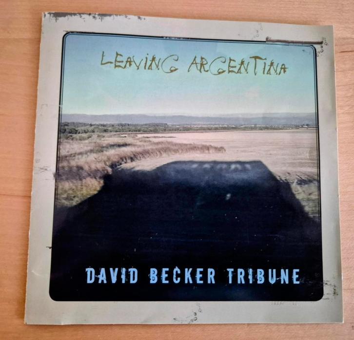 David Becker Tribune CD 2007  Leaving Argentina, Cd's en Dvd's, Vinyl | Jazz en Blues, Jazz, Ophalen of Verzenden