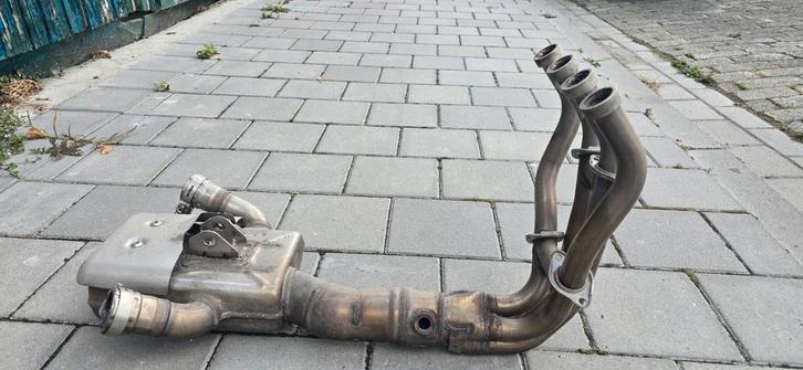 Origineel nog nieuwstaat voorste uitlaat / katalysator Z1000, Motoren, Onderdelen | Kawasaki, Nieuw, Ophalen