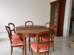 Verlengbare tafel en 6 bijhorende stoelen, Ophalen