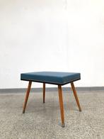 Vintage mid-century hocker, voetenbankje/trapje, Huis en Inrichting, Krukjes, Ophalen, In hoogte verstelbaar, Gebruikt, Overige materialen