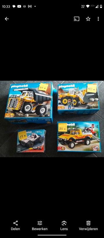  playmobil zo goed als nieuw. beschikbaar voor biedingen