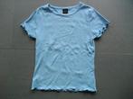 blauwe t-shirt van Groggy (JBC) , maat 15 jaar, Meisje, Ophalen of Verzenden, Zo goed als nieuw, Shirt of Longsleeve