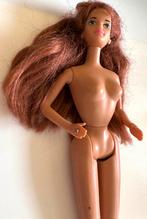 Barbie, rood haar en tatoeage op haar rug, Mattel 1965, Gebruikt