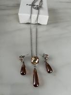 Nona silver set 925, Handtassen en Accessoires, Kettingen, Ophalen of Verzenden, Zo goed als nieuw