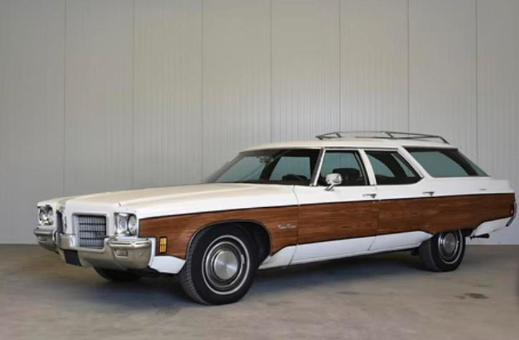 Oldsmobile Custom Cruiser 455 Rocket 1971 in top staat, Auto's, Oldsmobile, Particulier, ABS, Centrale vergrendeling, Climate control