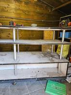 Werktafel, Doe-het-zelf en Bouw, Werkbanken, Ophalen, Gebruikt, 120 tot 170 cm, Bankschroef