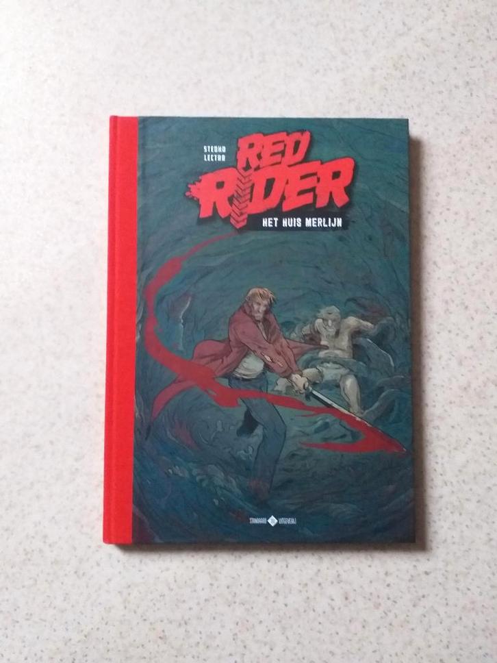 RED RIDER "nr 3 Het huis Merlijn " Hc, Boeken, Stripverhalen, Zo goed als nieuw, Eén stripboek, Ophalen of Verzenden