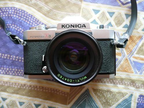 KONICA AUTOREFLEX T3, Verzamelen, Foto-apparatuur en Filmapparatuur, Fototoestel, 1960 tot 1980, Ophalen of Verzenden