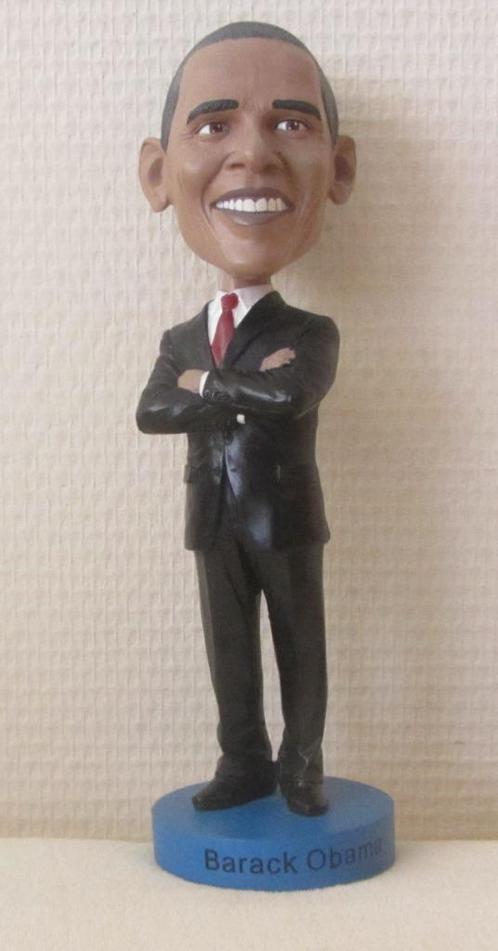 Obama - Bubble Head - USA, Verzamelen, Beelden en Beeldjes, Gebruikt, Mens, Ophalen of Verzenden