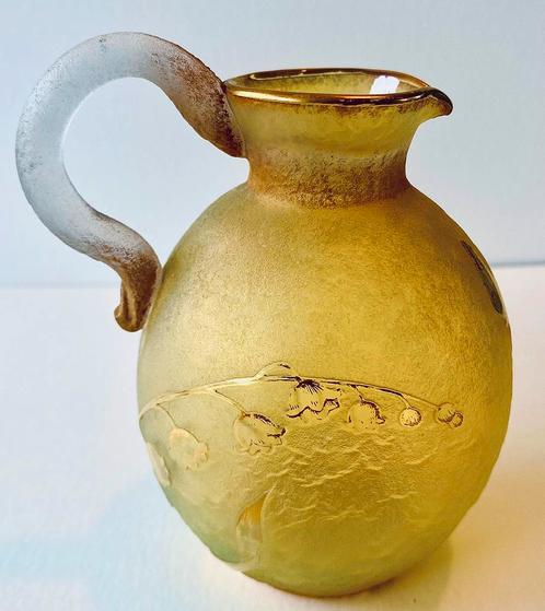 Mooi kannetje Daum Nancy 1890-1900, Antiek en Kunst, Antiek | Glaswerk en Kristal, Ophalen of Verzenden